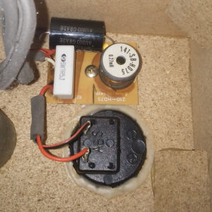 Dayton Audio フィルムコンデンサー 取り付け