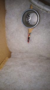 Panasonic SB-HD75 ２Way スピーカーの改造したネットワークの取り付け　元通り